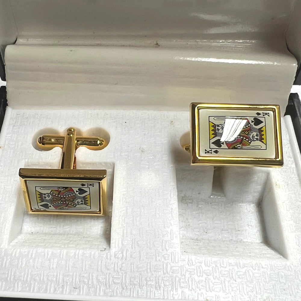 Brass Steel Cufflinks