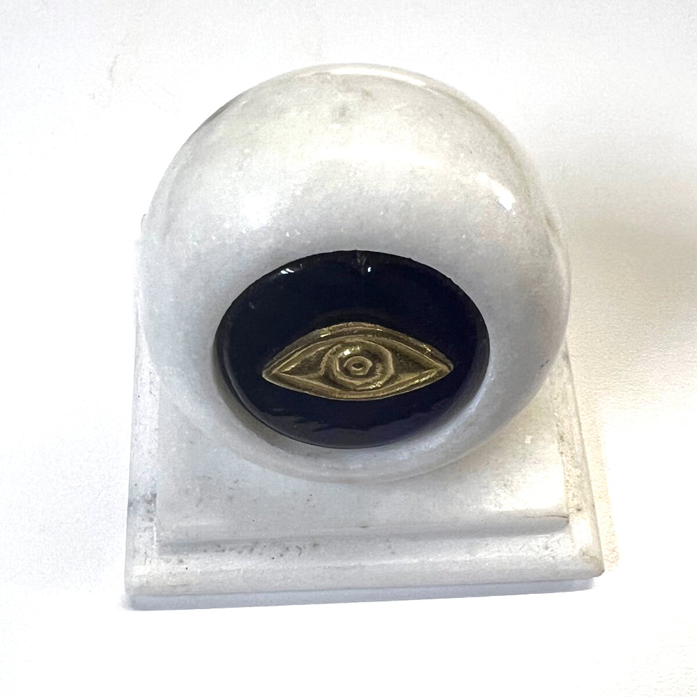 Stone Evil Eye Paper Weight