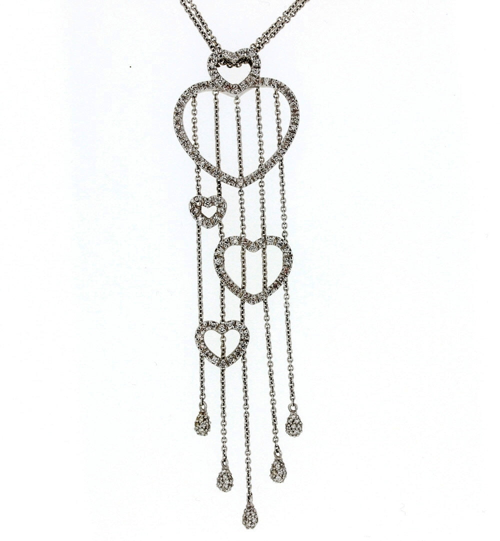 Diamond Heart Pendant / Necklace
