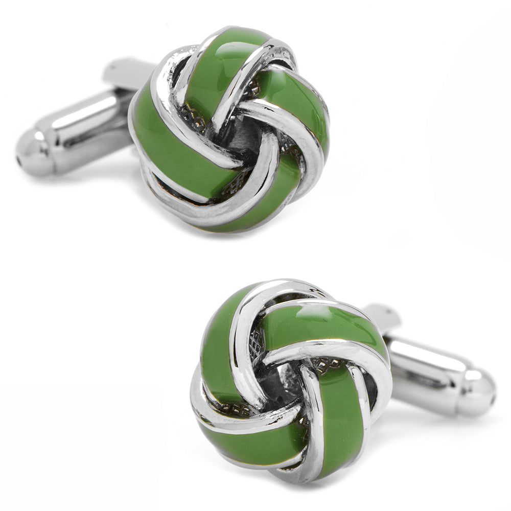 Enameled Stainless Steel Cufflinks