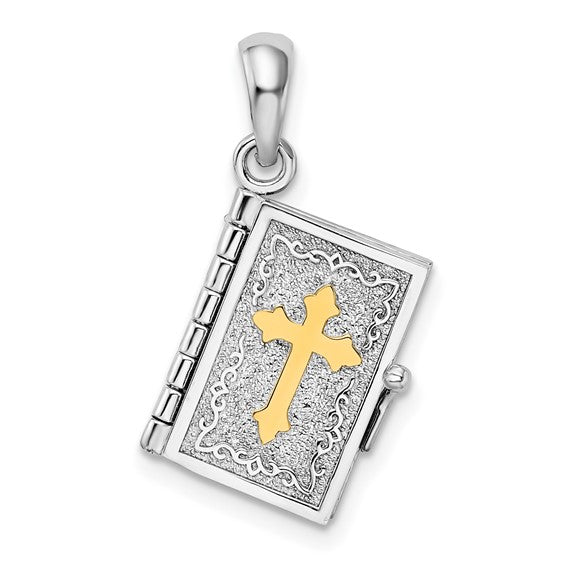 Bible Cross Pendant