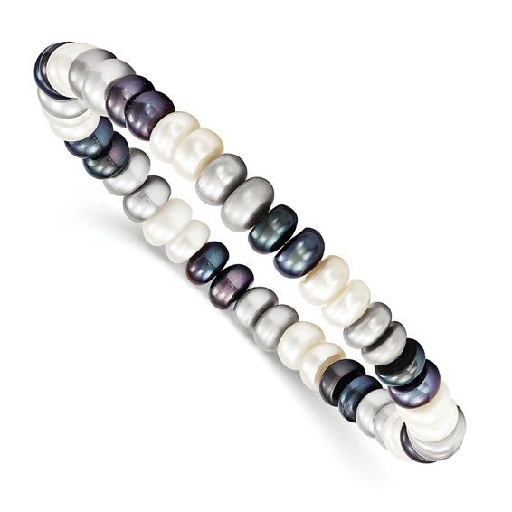 Cultured Pearl Stretch Bracelet
