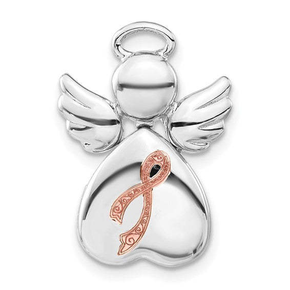 Awareness Angel Heart Slide Locket