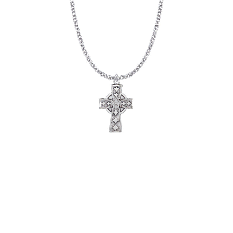 Sterling Silver Celtic Cross Necklace
