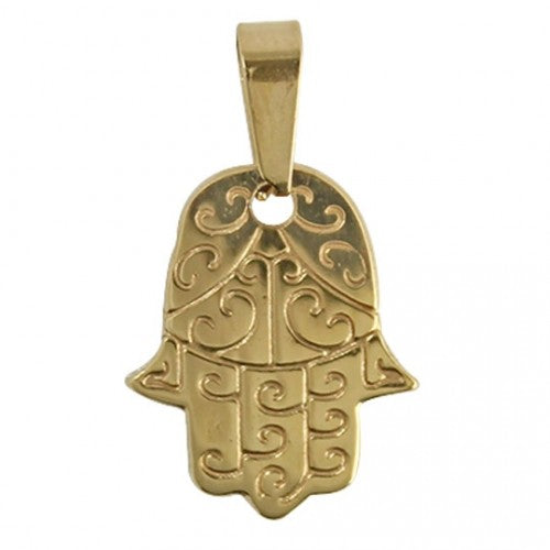 Stainless Steel Hamsa Pendant