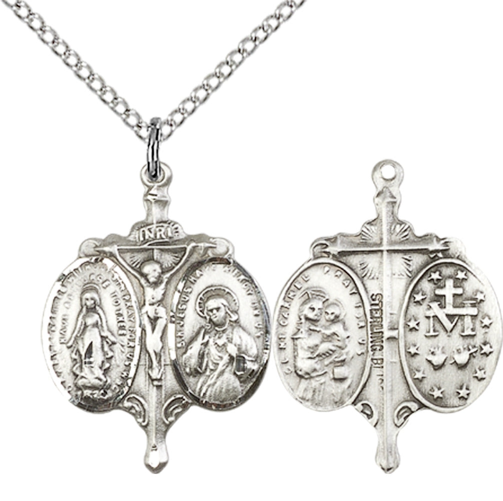 Sterling Silver Novena Pendant