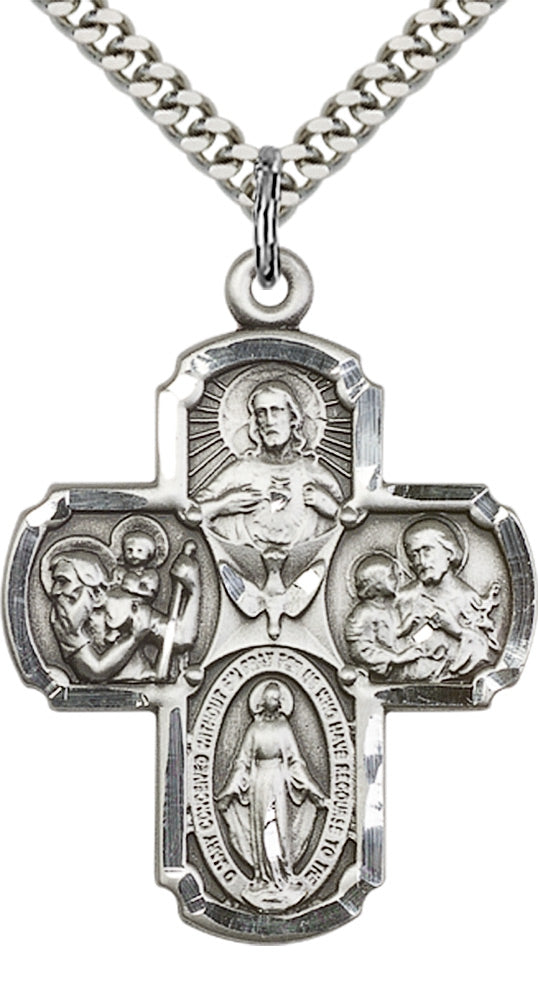 Sterling Silver 5-Way Pendant