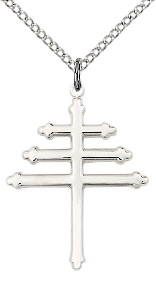 Sterling Silver Marionite Cross Pendant