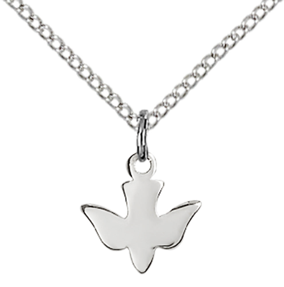 Sterling Silver Holy Spirit Pendant