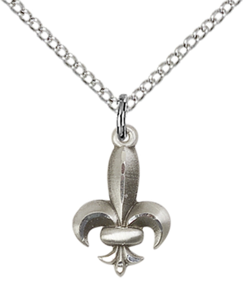 Sterling Silver Fleur de Lis Pendant