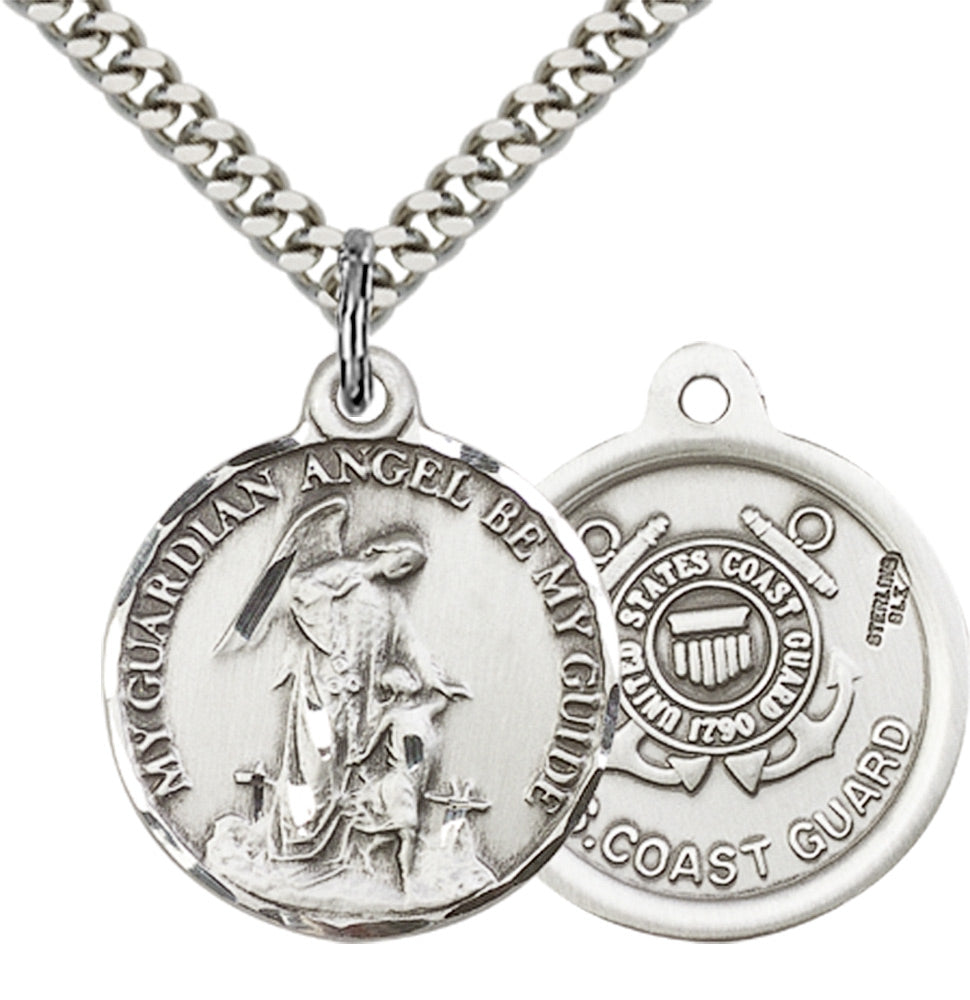 Sterling Silver Guardain Angel / Coast Guard Penda