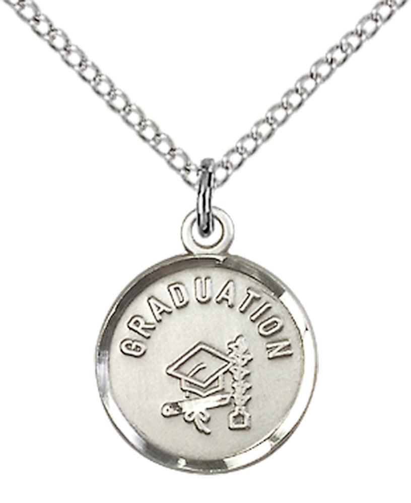 Sterling Silver Graduation Pendant