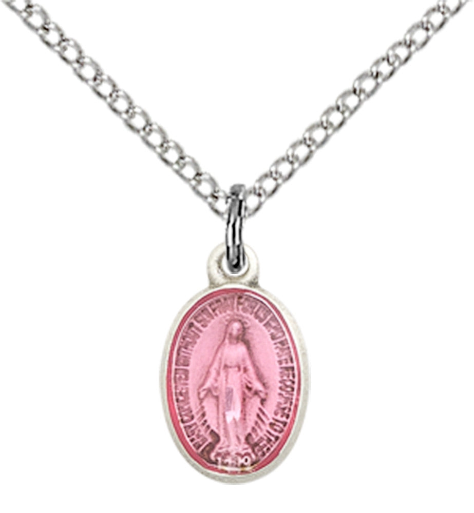 Sterling Silver Miraculous Pendant