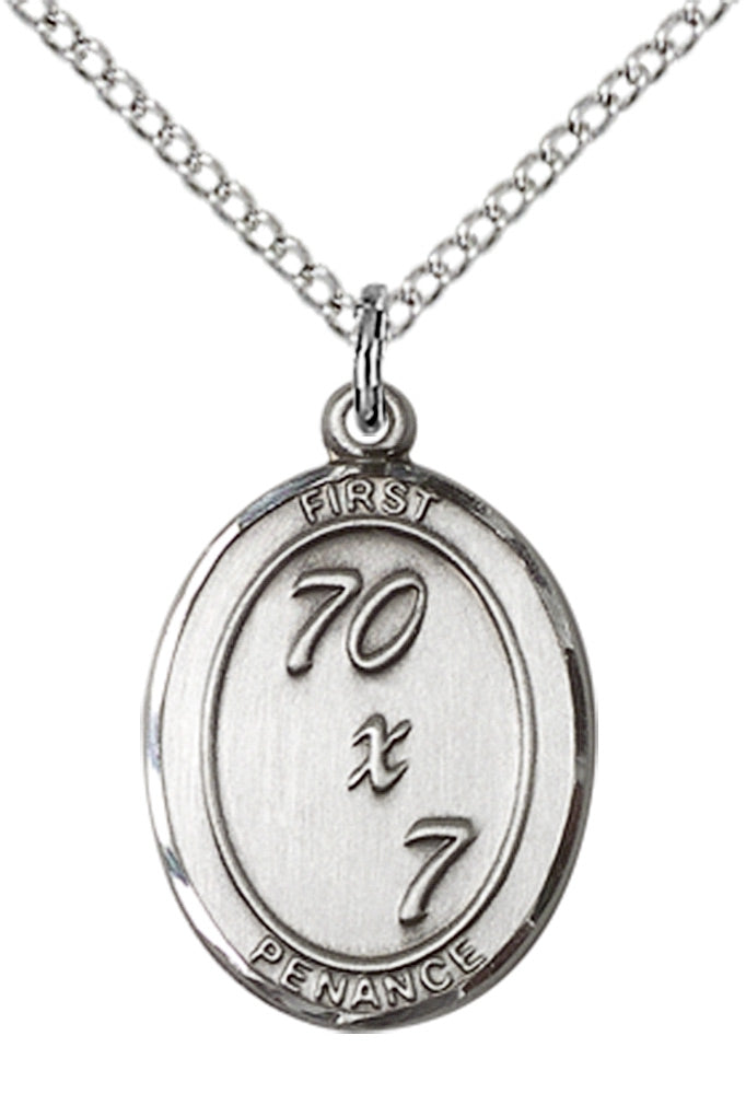 Sterling Silver First Penance Pendant