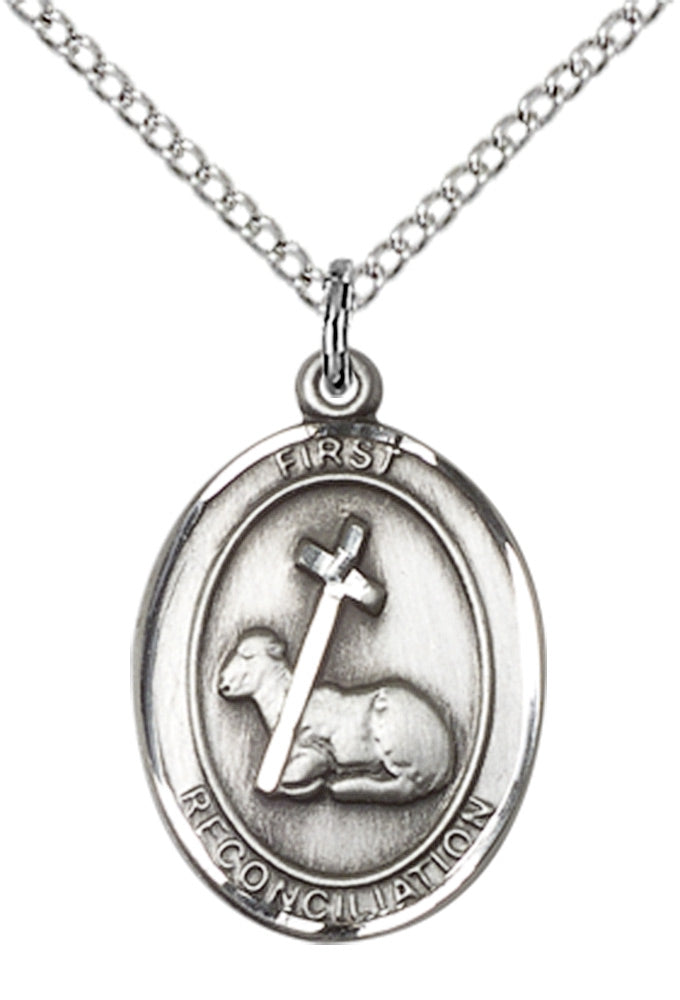 Sterling Silver First Reconciliation Pendant