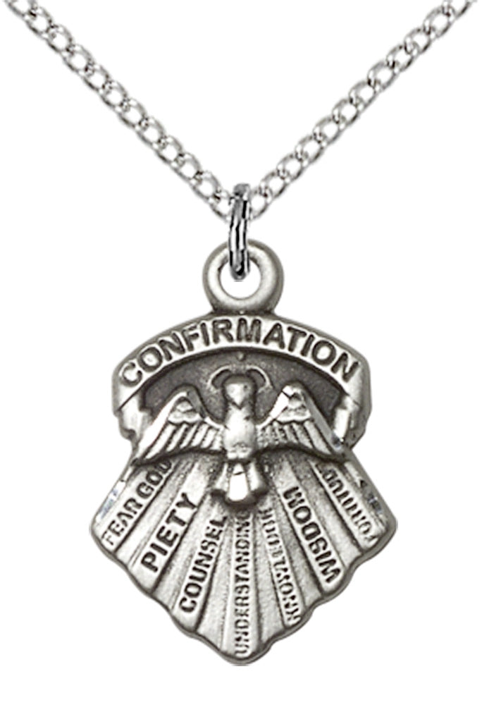 Sterling Silver Seven Gifts Pendant