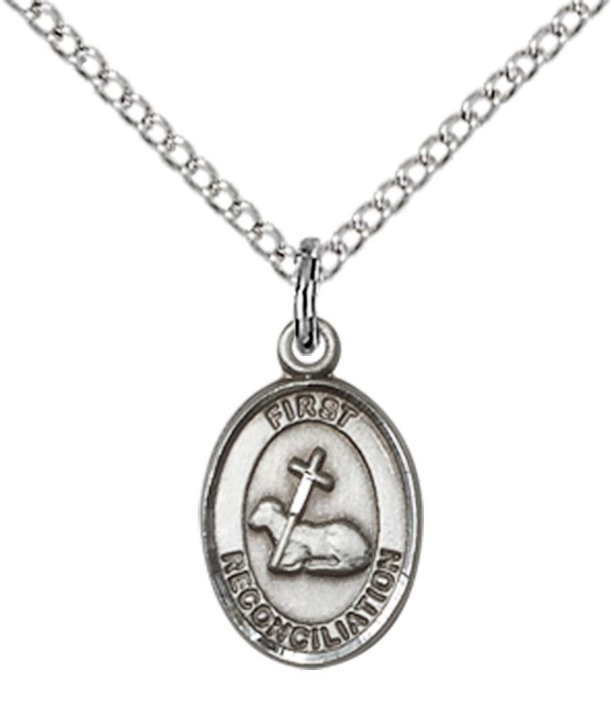 Sterling Silver First Reconciliation Pendant