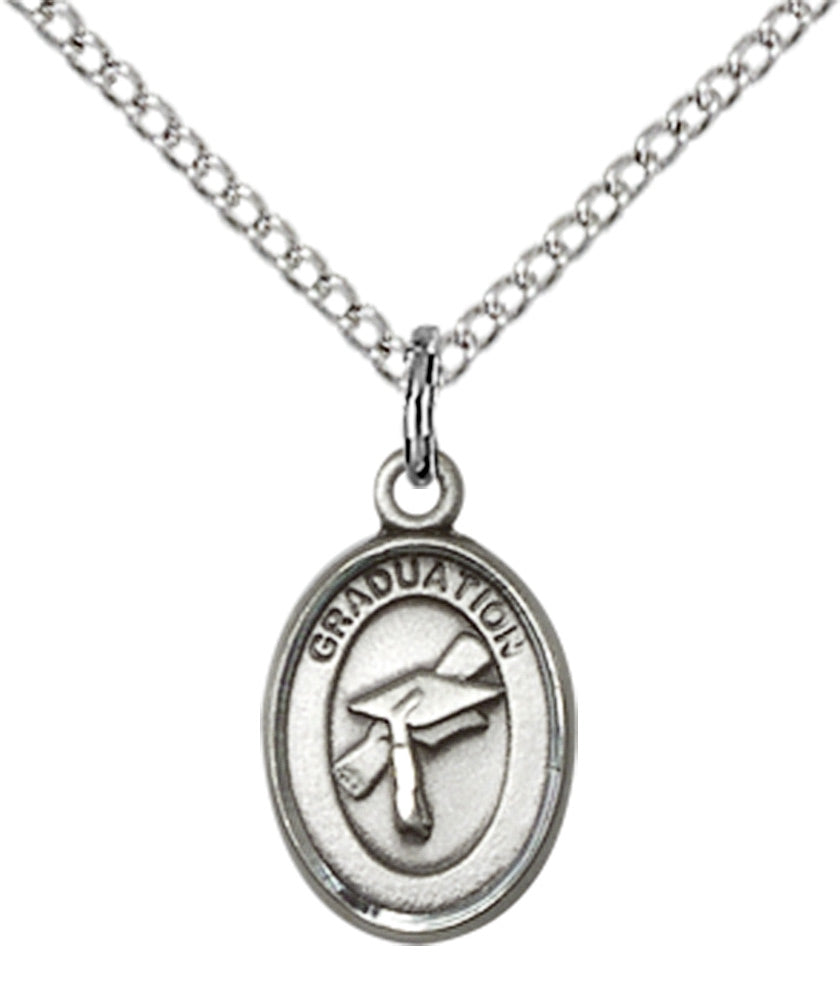 Sterling Silver Graduation Pendant