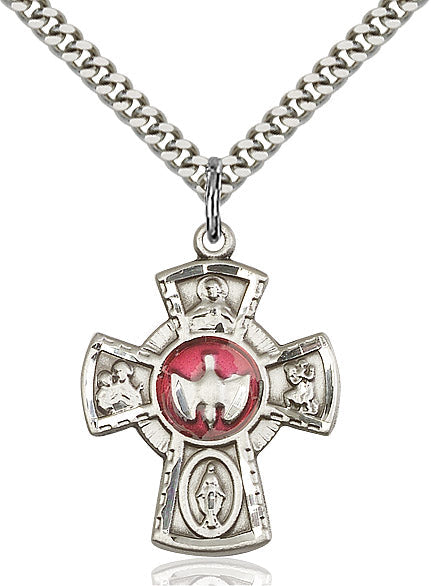 Sterling Silver 5-Way Pendant