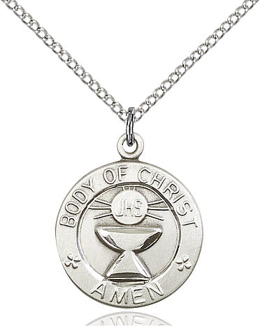 Sterling Silver St. Christopher Pendant