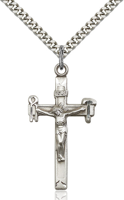 Sterling Silver Crucifix Pendant