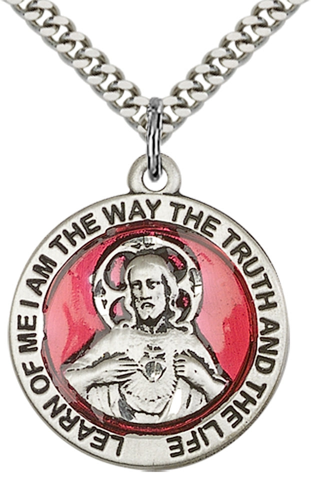 Sterling Silver Scapular Pendant