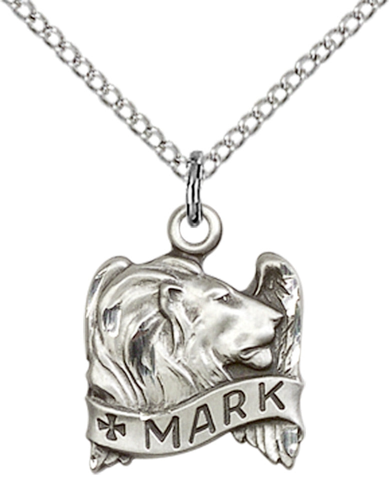 Sterling Silver St. Mark Pendant