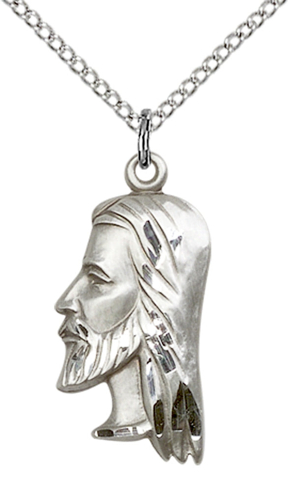 Sterling Silver St. Christopher Pendant