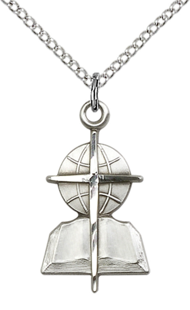 Sterling Silver Southern Baptist Pendant