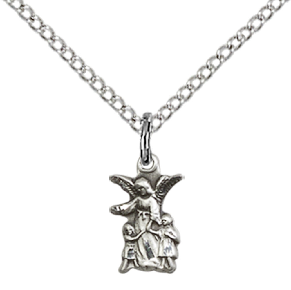 Sterling Silver Littlest Angel Pendant