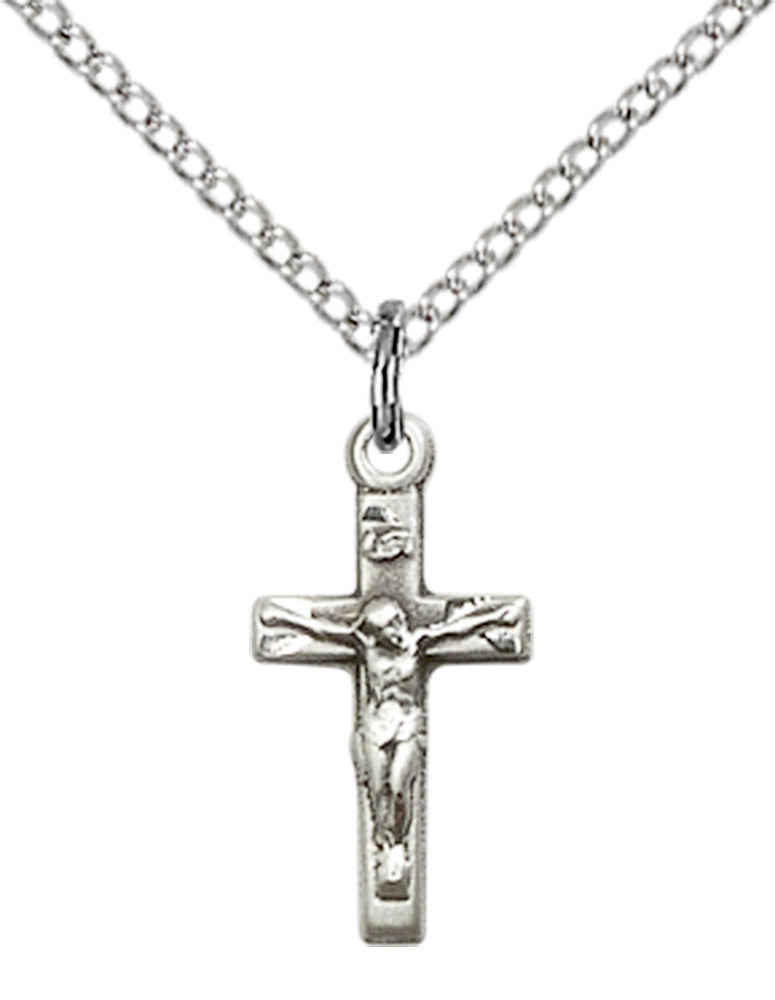 Sterling Silver Crucifix Pendant