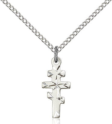Sterling Silver Greek Orthadox Cross Pendant