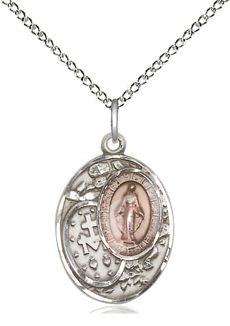 Sterling Silver Miraculous Pendant