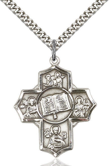 Sterling Silver Apostle 5-Way Pendant