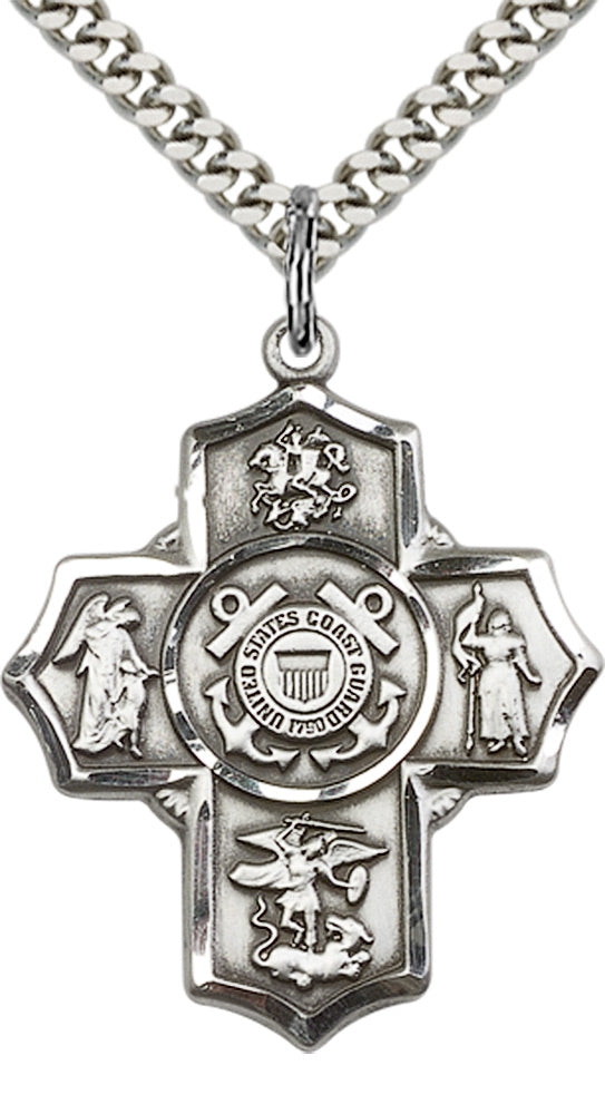 Sterling Silver 5-Way / Coast Guard Pendant