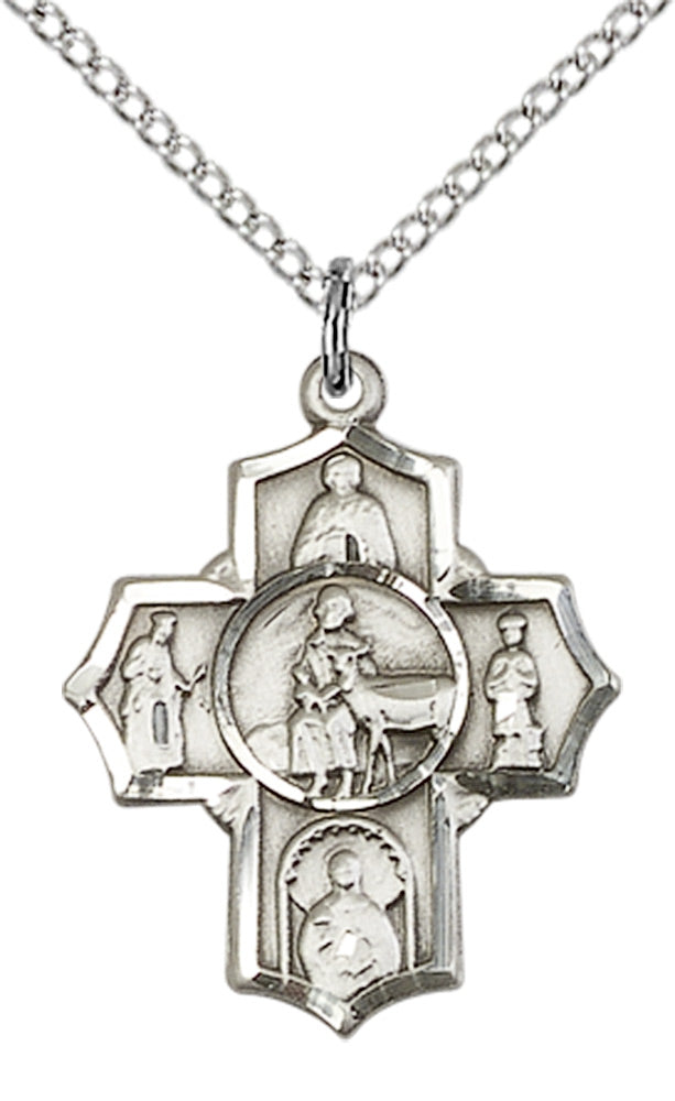 Sterling Silver 5-Way / Special Needs Pendant