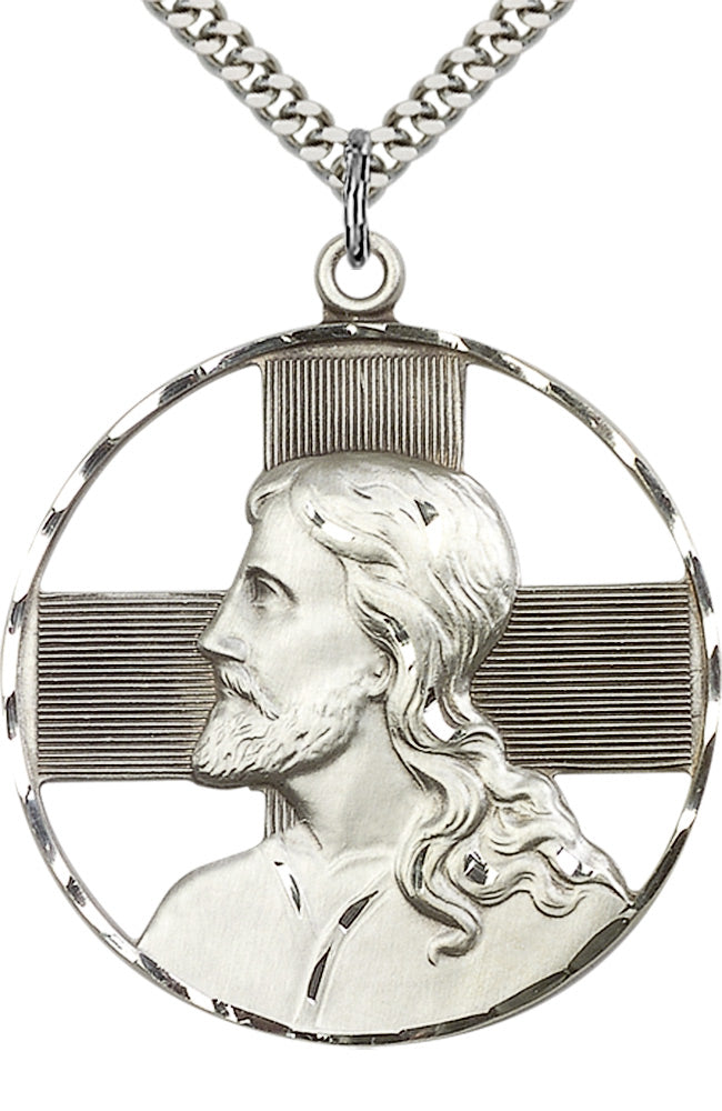 Sterling Silver St. Christopher Pendant