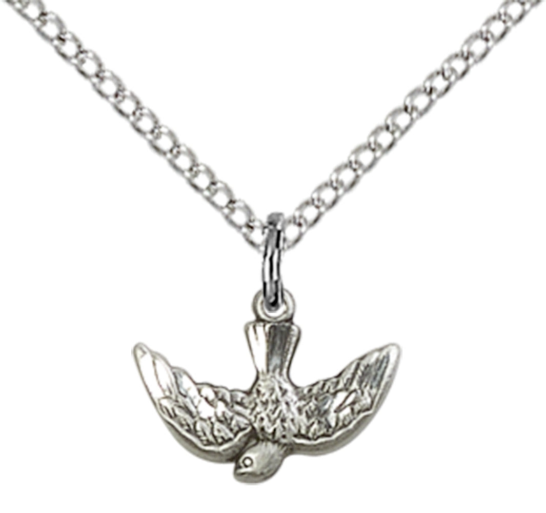 Sterling Silver Holy Spirit Pendant