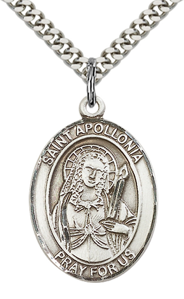 Sterling Silver St. Apollonia Pendant