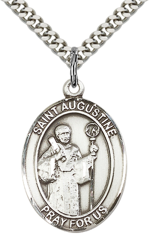 Sterling Silver St. Augustine Pendant