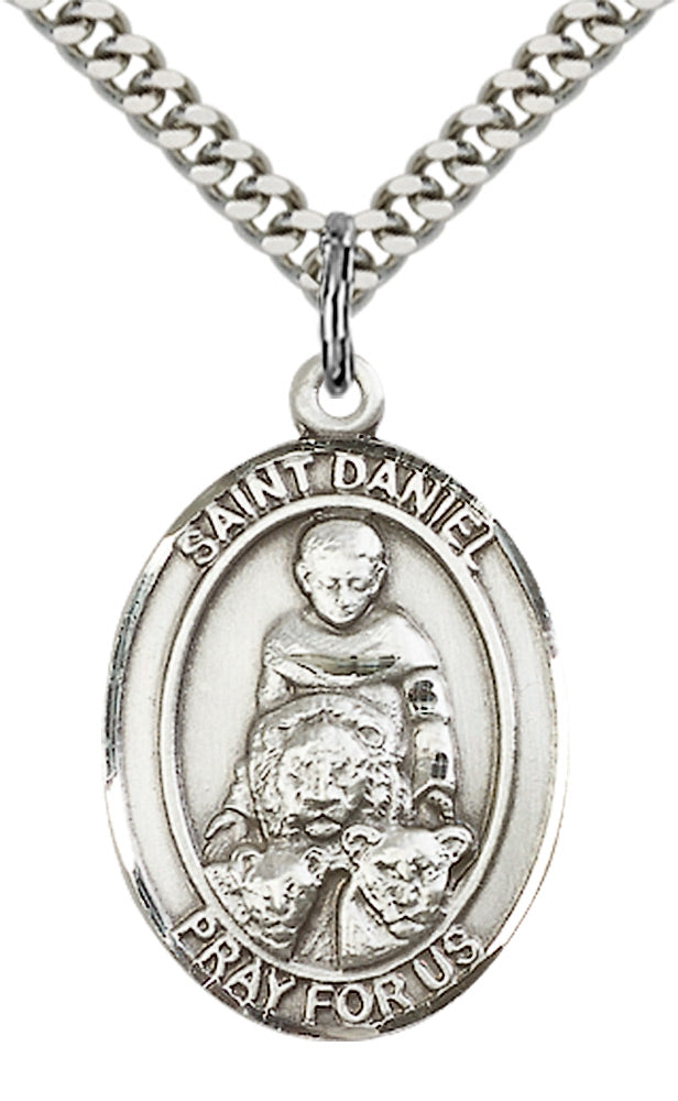 Sterling Silver St. Daniel Pendant