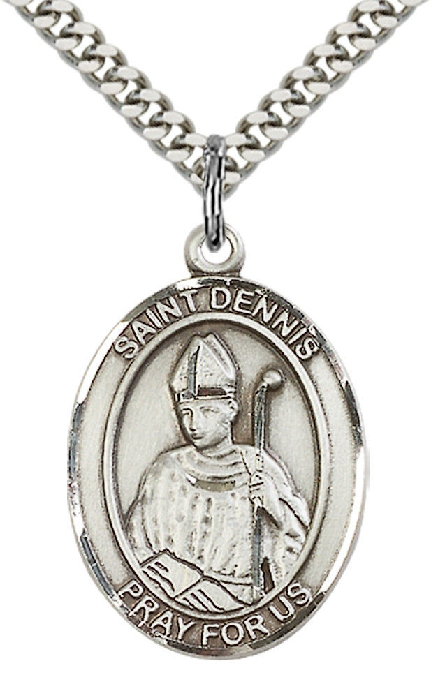 Sterling Silver St. Dennis Pendant