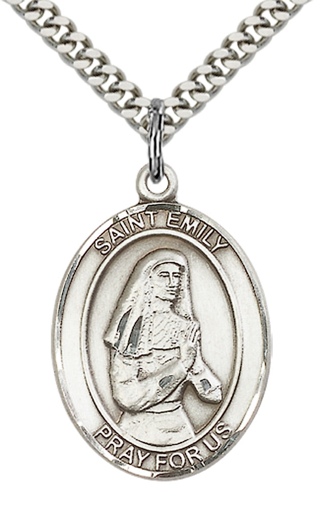 Sterling Silver St. Emily de Vialar Pendant