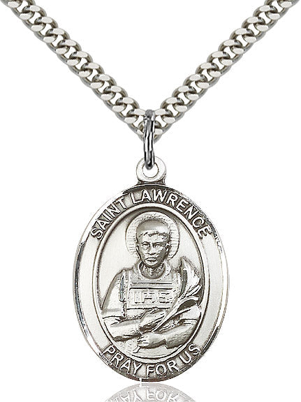 Sterling Silver St. Lawrence Pendant