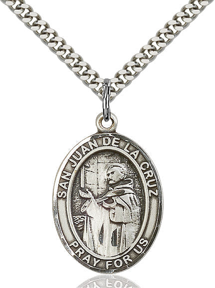 Sterling Silver San Juan de La Cruz Pendant