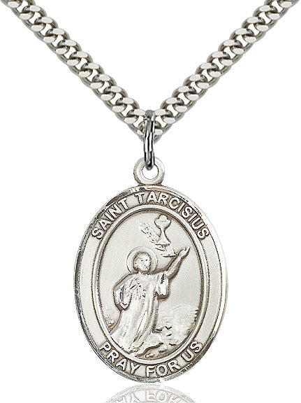 Sterling Silver St. Tarcisius Pendant