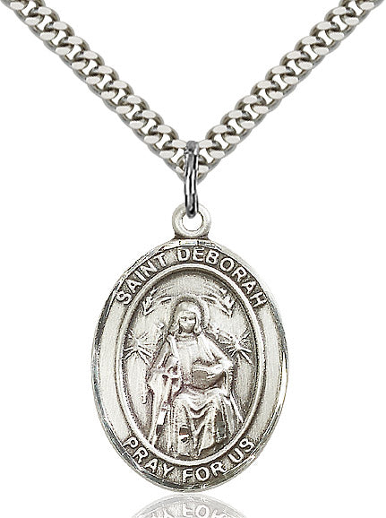 Sterling Silver St. Deborah Pendant