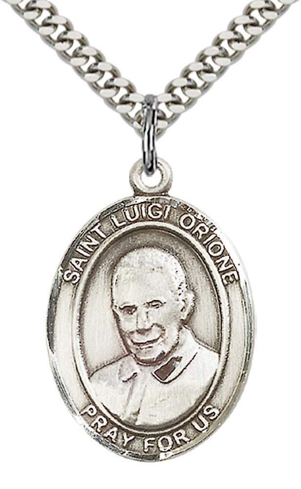 Sterling Silver St. Luigi Orione Pendant