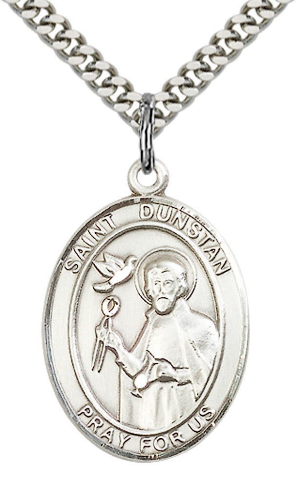 Sterling Silver St. Dunstan Pendant