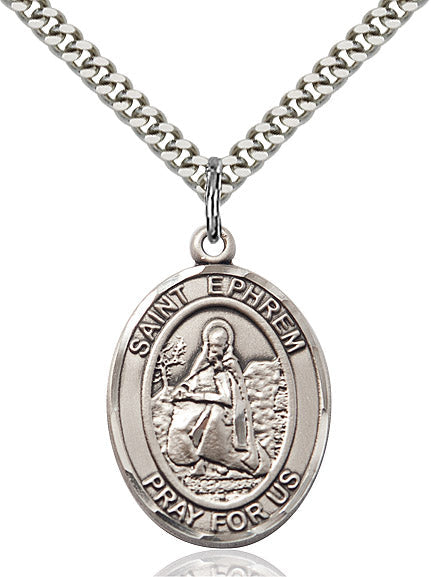 Sterling Silver St. Ephrem Pendant